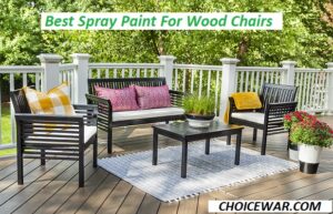 best spray paint for wood chairs